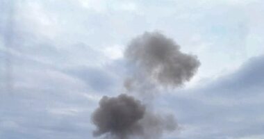 Дим від вибуху