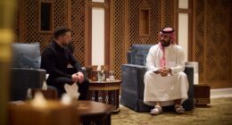 Зеленський та Спадкоємний принц Саудівської Аравії