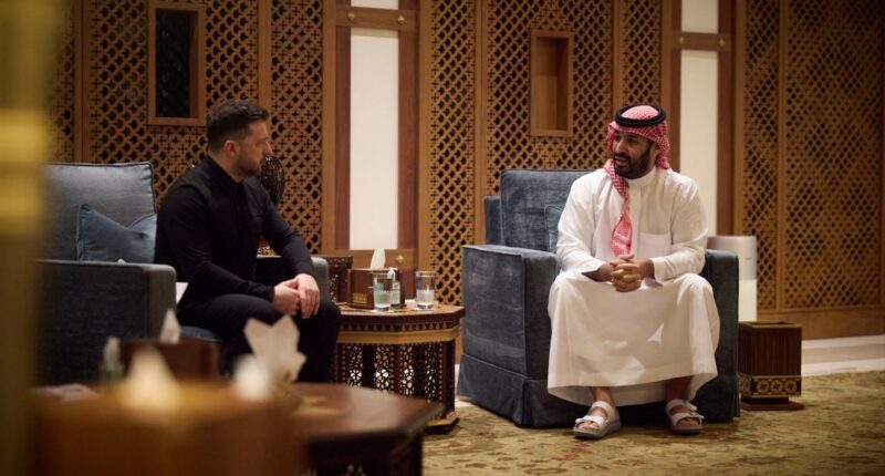 Зеленський та Спадкоємний принц Саудівської Аравії