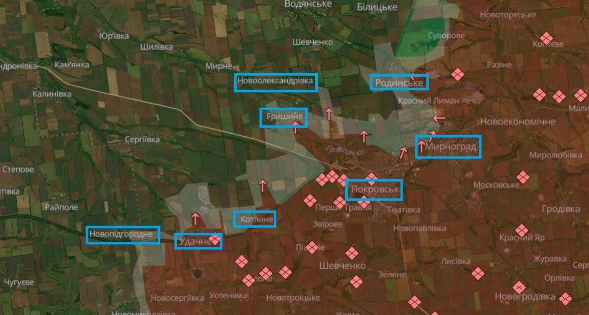росіяни намагаються оточити Мирноград