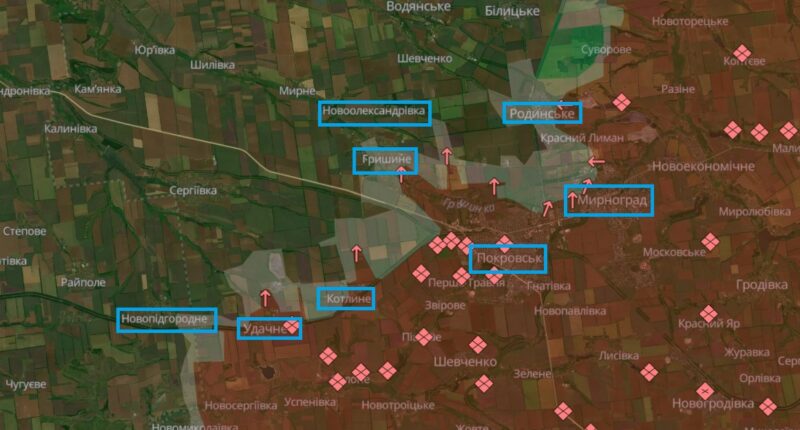 росіяни намагаються оточити Мирноград
