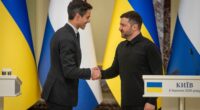 Прем’єр-міністр Нідерландів Роб Єттен і президент України Володимир Зеленський