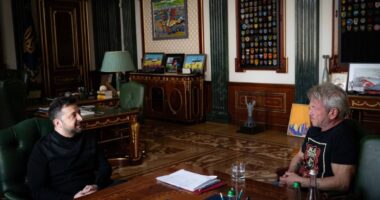 Зеленський і Шон Пенн