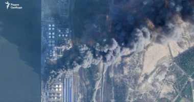 Атака на порт Усть-Луга