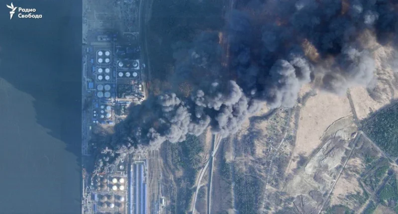 Атака на порт Усть-Луга