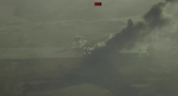 Детонація місця запуску "шахедів"