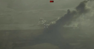 Детонація місця запуску "шахедів"