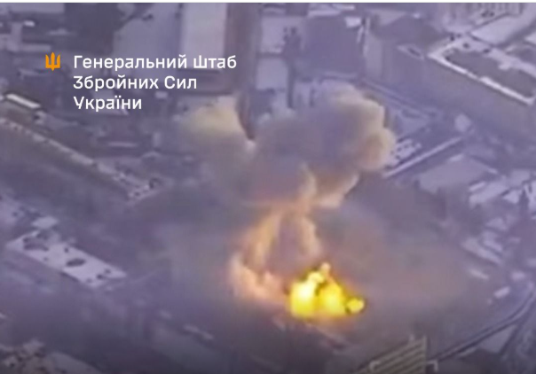 Удар по заводу "Кремній Ел"