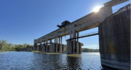 Гребля на Сіверському Дінці