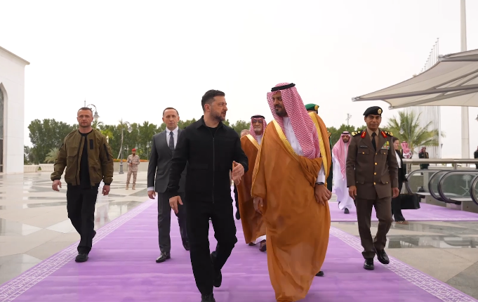 Зеленський в Саудівській Аравії