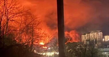 Пожежа в Туапсе