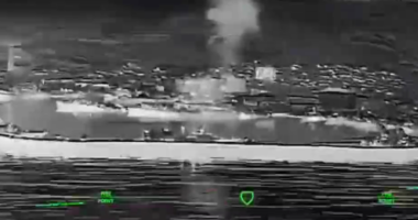 СБС уразили фрегат “Адмірал Макаров”, який атакував Україну “Калібрами”