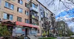 Наслідки обстрілу Херсона