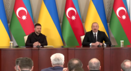 Зеленський та Алієв в Азербайджані