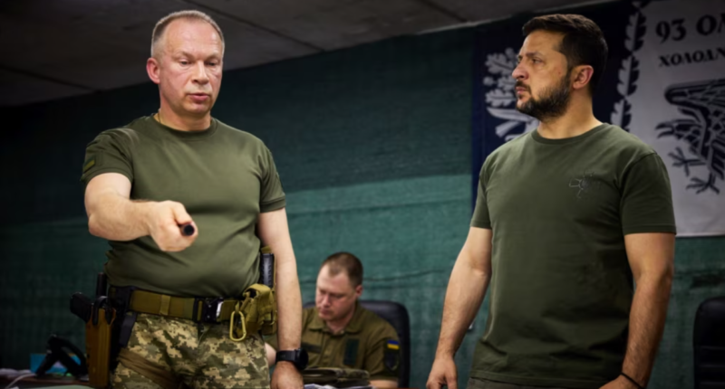 Сирський і Зеленський