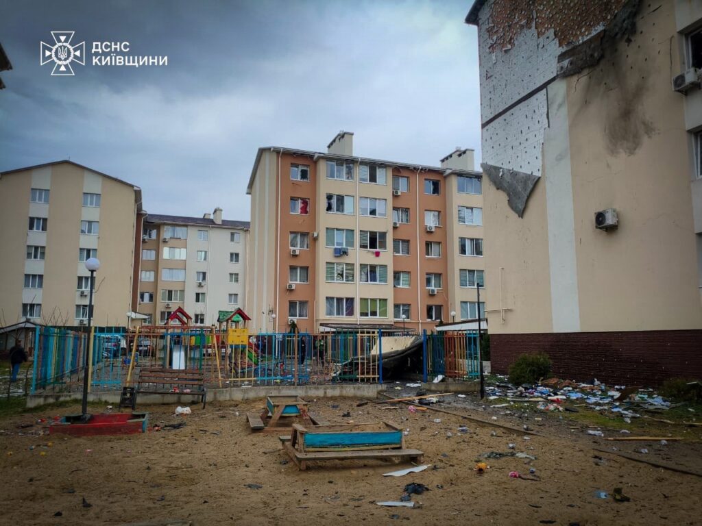 Атака російських “шахедів” на Київщину 5