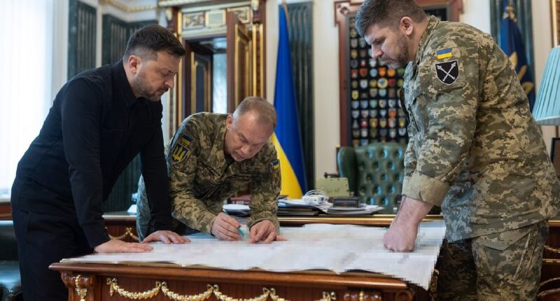 Володимир Зеленський на нараді