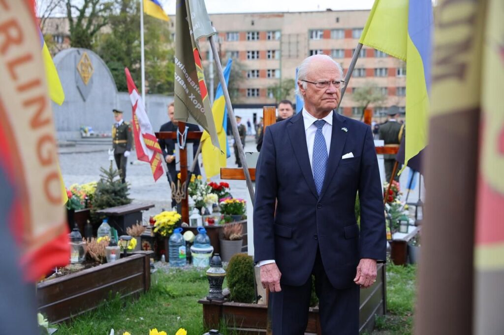 Король Швеції Карл XVI Густав приїхав до Львова і зустрівся із Зеленським 4