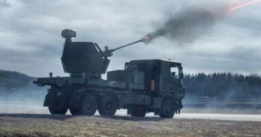 Зенітна гарматна система Tridon Mk.2.