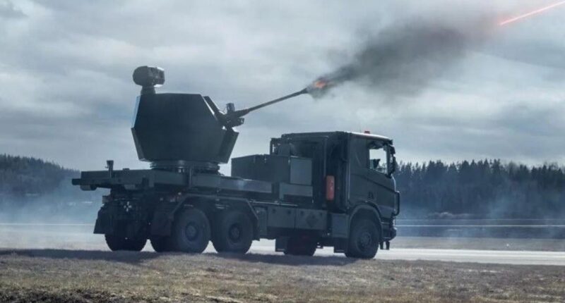 Зенітна гарматна система Tridon Mk.2.