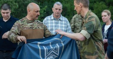 Головнокомандувач Збройних сил Королівства Норвегія, генерал Ейрік Крістофферсен відвідав українських бійців