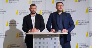 Директор НАБУ Семен Кривонос і САП Олександр Клименко