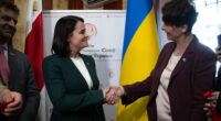 Тихановська відкрила у Києві Місію демократичних сил Білорусі