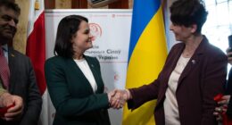 Тихановська відкрила у Києві Місію демократичних сил Білорусі