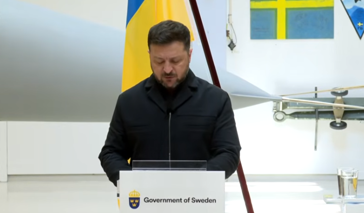 Зеленський в Швеції