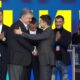 Петро Порошенко і Володимир Зеленський