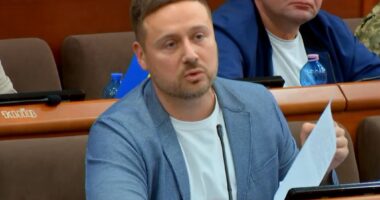 Володимир Слончак на засіданні Київради