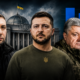 Колаж Порошенко Буданов Зеленський