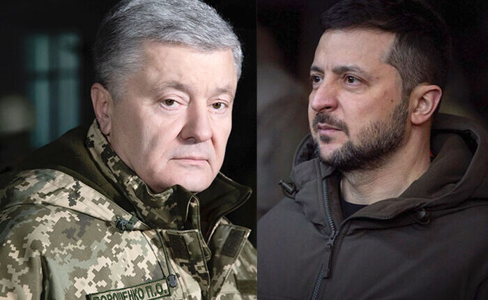 Порошенко та Зеленський