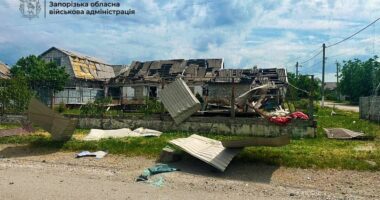 Наслідки атаки по Запорізькій області