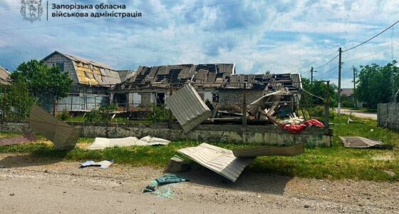 Наслідки атаки по Запорізькій області