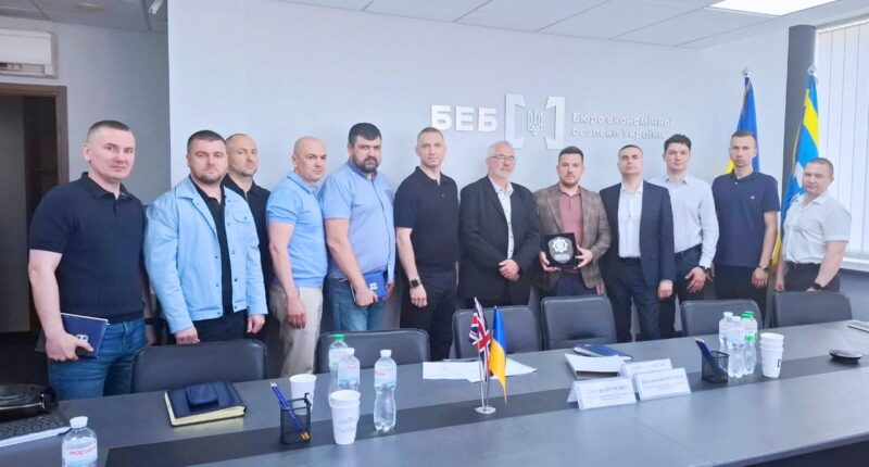 Британці навчали БЕБ нових підходів у фінансових розслідуваннях