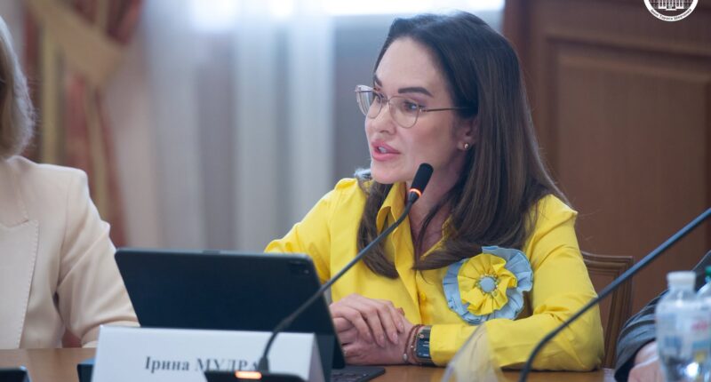 Заступниця керівника Офісу президента України Ірина Мудра