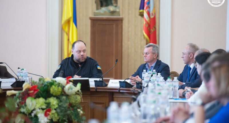 Спікер Верховної Ради України Руслан Стефанчук