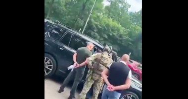 У Києві ДБР зупинило авто ексначальника Одеського ТЦК Євгена Борисова
