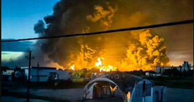 Ураження НПЗ в Слов'янську на Кубані