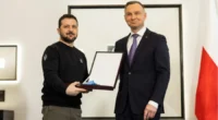 Зеленський і Дуда з Орденом Білого Орла