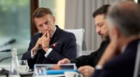 Макрон та Зеленський на саміті G7