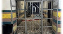 Відремонтований коридор в Дніпровській установі виконання покарань №4