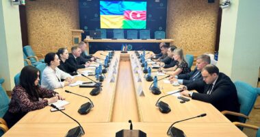 Зустріч з представниками Азербайджану