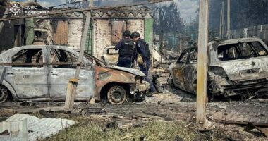 Наслідки вибухів на Київщині