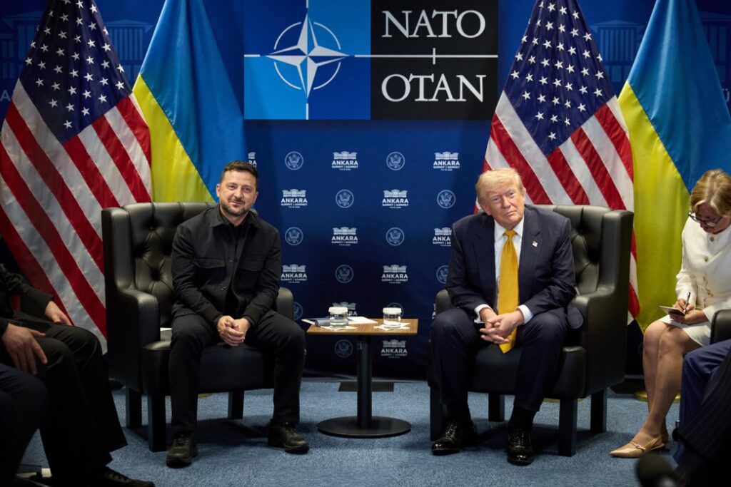 Володимир Зеленський та Дональд Трамп