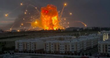 Детонація на об'єкті у Вишневому