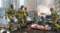 наслідки російської атаки на Київ